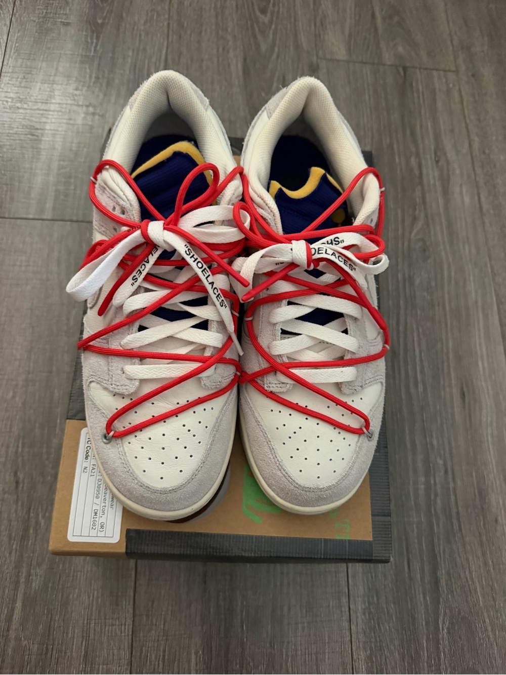 Nike off white dunk lot 13/50
